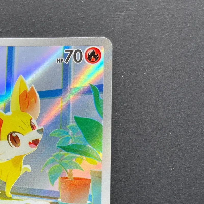 Fennekin AR 085/083 Pokemon card Ninja Spinner M4 (1.NM)
