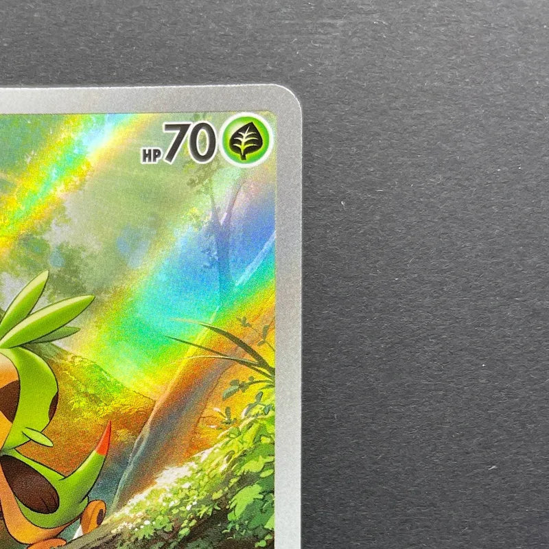 Chespin AR 084/083 Pokemon card Ninja Spinner M4 (1.NM)