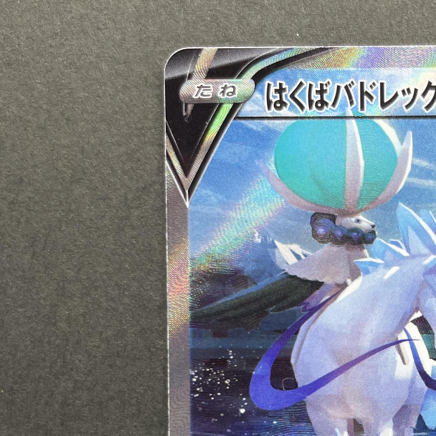 Ice Rider Calyrex V SR 073/070 Pokemon card Silver Lance s6h (1.NM)