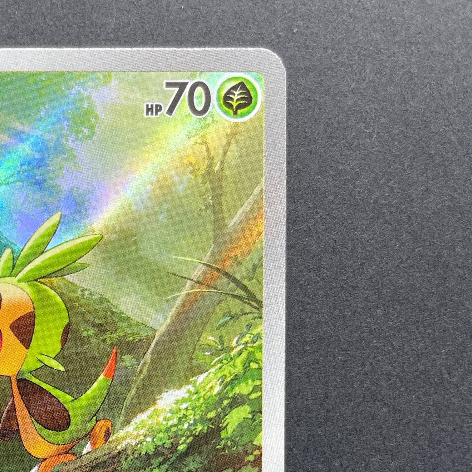 Chespin AR 084/083 Pokemon card Ninja Spinner M4 (1.NM)