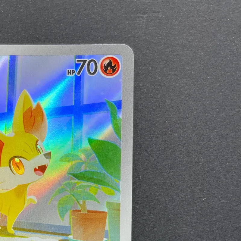 Fennekin AR 085/083 Pokemon card Ninja Spinner M4 (1.NM)