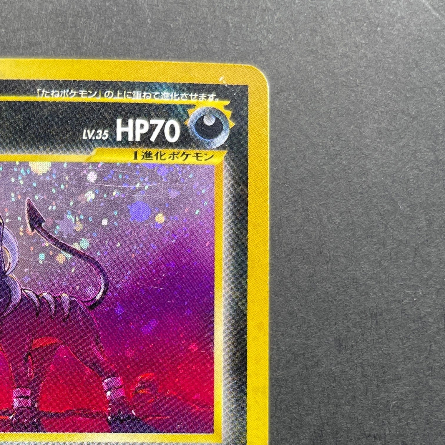 Houndoom R No. 229 Old Pokemon card (3.MP)