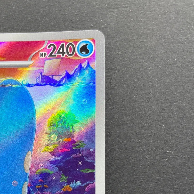 Wailord AR 103/100 Pokemon card Battle Partners sv9 (1.NM)