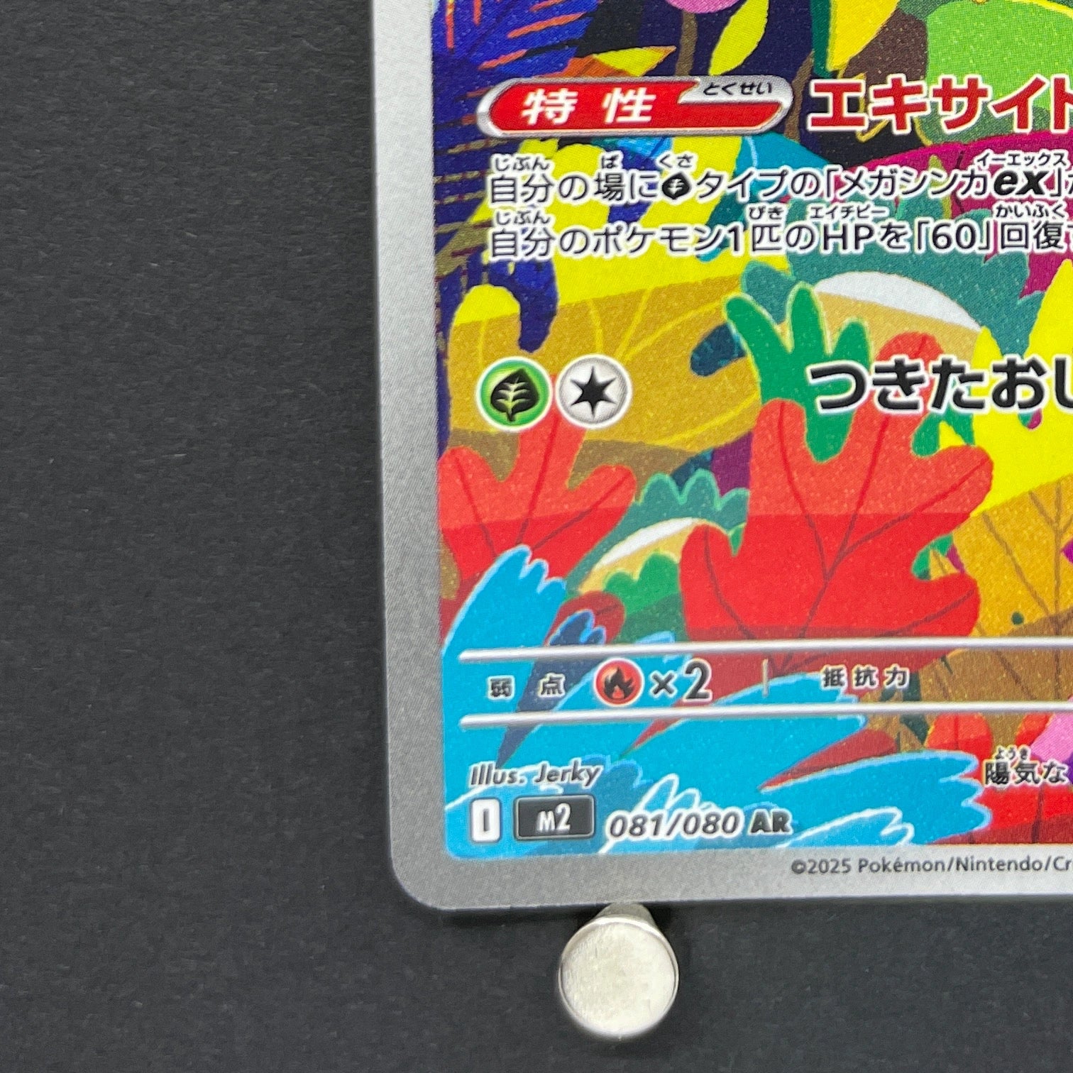 Ludicolo AR 081/080 Pokemon card Inferno X M2 (1.NM)