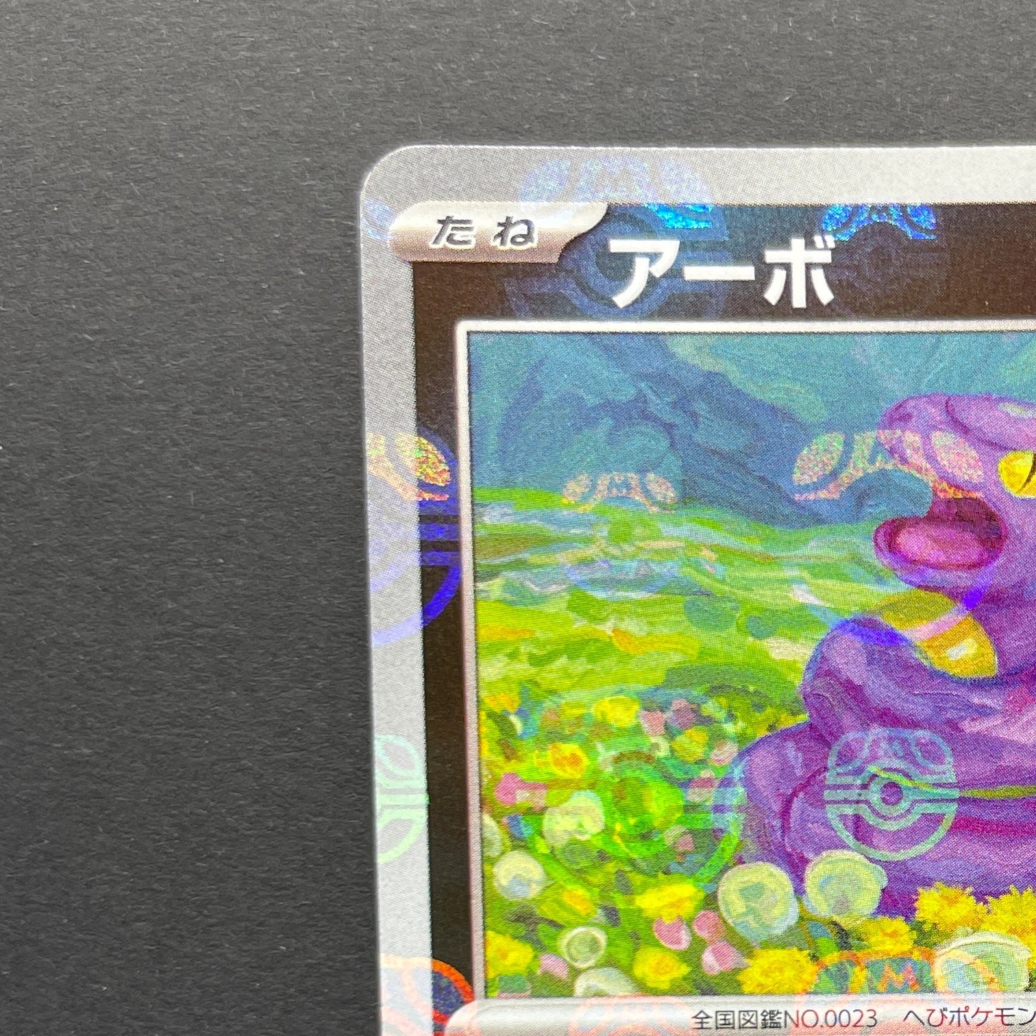 Ekans C 023/165 Master ball Pokemon card Pokemon 151 sv2a (1.NM)