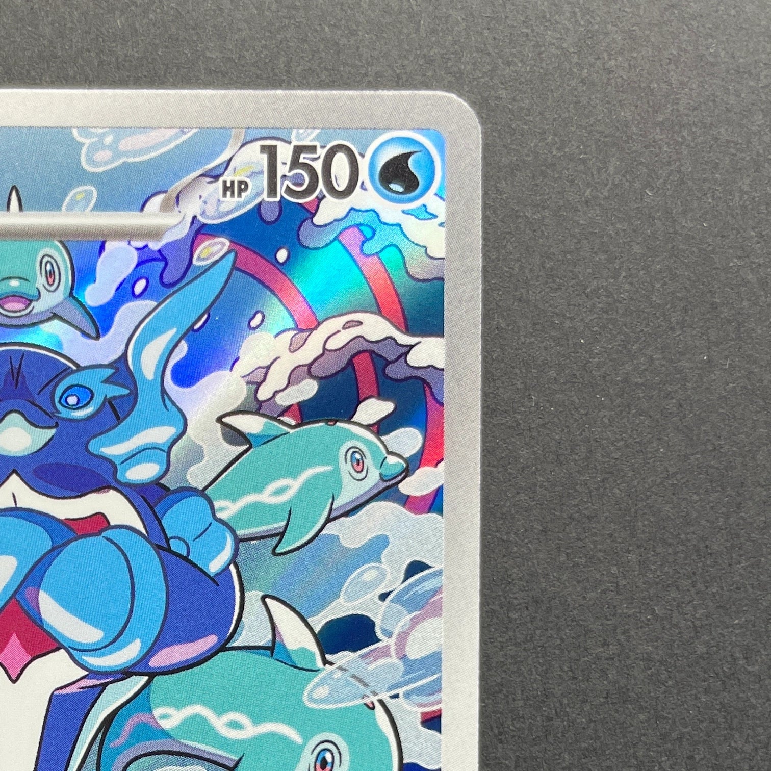 Palafin AR 111/108 Pokemon card Ruler of the Black Flame sv3 (1.NM)