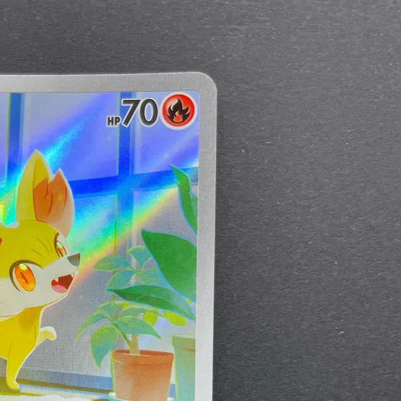 Fennekin AR 085/083 Pokemon card Ninja Spinner M4 (1.NM)