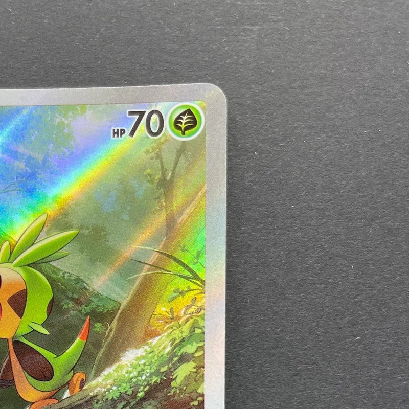 Chespin AR 084/083 Pokemon card Ninja Spinner M4 (1.NM)