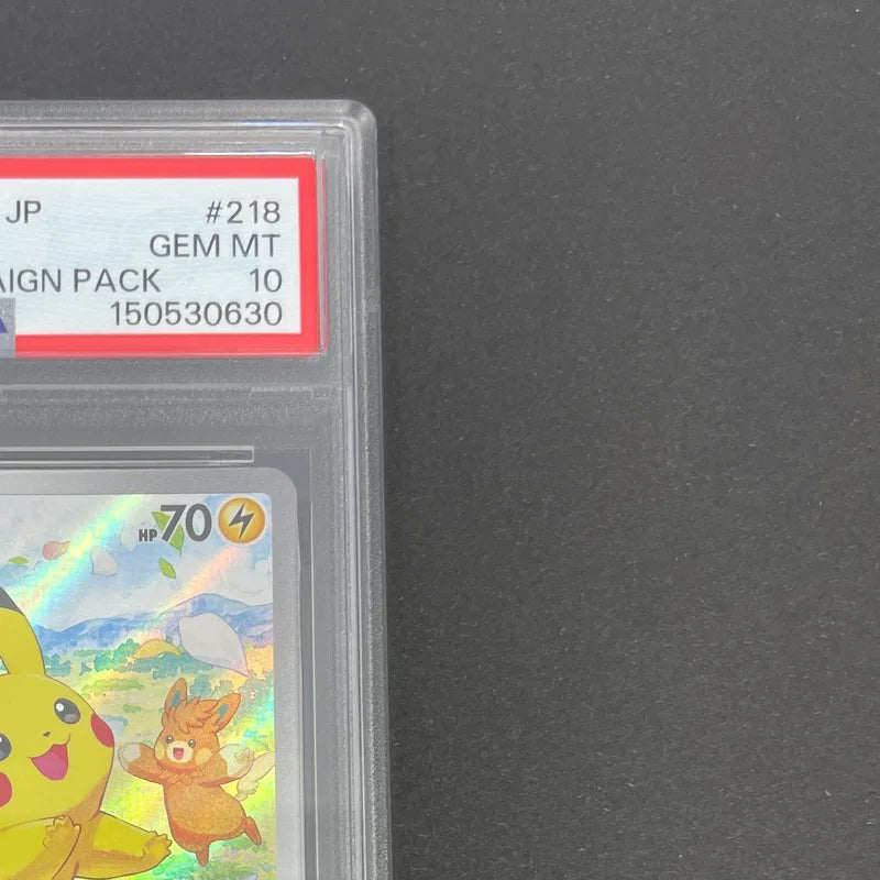 Pikachu 218/SV-P PSA10  Pokemon card Promo (1.NM)