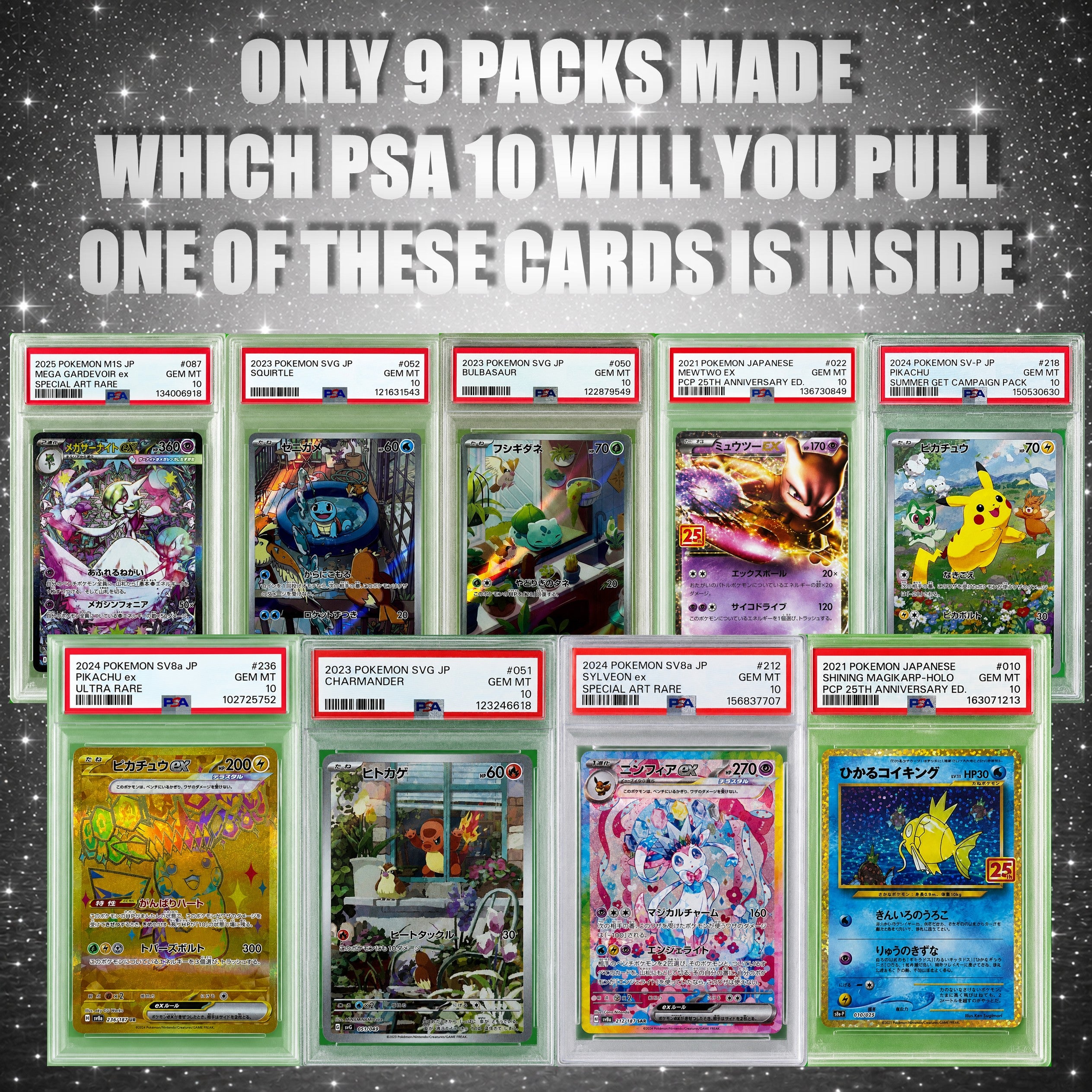 JS Original PSA 10 Pack – Japanese Pokemon card Edition
