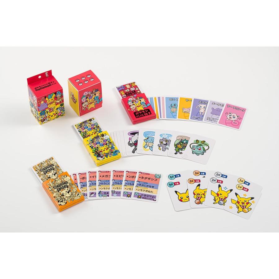 Pokemon Babanuki Old Maid Card Deck & Taruka Karuta Set Japanese