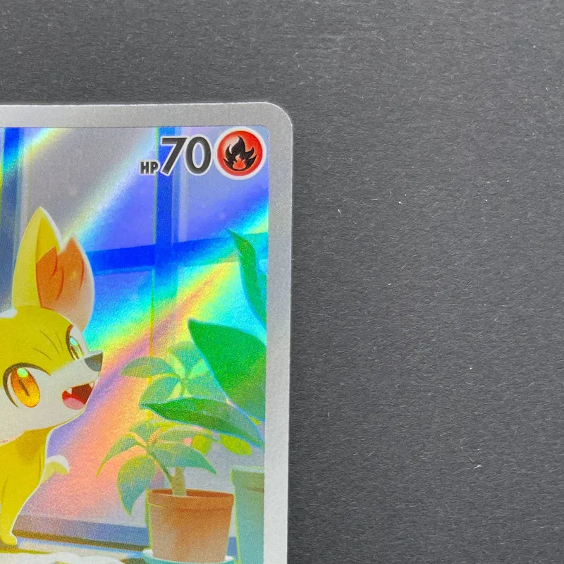 Fennekin AR 085/083 Pokemon card Ninja Spinner M4 (1.NM)