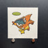 Captain Pikachu&Charizard Decochara Seal Sticker bread sticker 202th edition Japanese (1.NM) - JariseStore