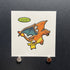 Captain Pikachu&Charizard Decochara Seal Sticker bread sticker 202th edition Japanese (1.NM) - JariseStore