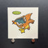 Captain Pikachu&Charizard Decochara Seal Sticker bread sticker 202th edition Japanese (1.NM) - JariseStore