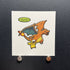 Captain Pikachu&Charizard Decochara Seal Sticker bread sticker 202th edition Japanese (1.NM) - JariseStore