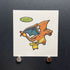 Captain Pikachu&Charizard Decochara Seal Sticker bread sticker 202th edition Japanese (2.LP) - JariseStore