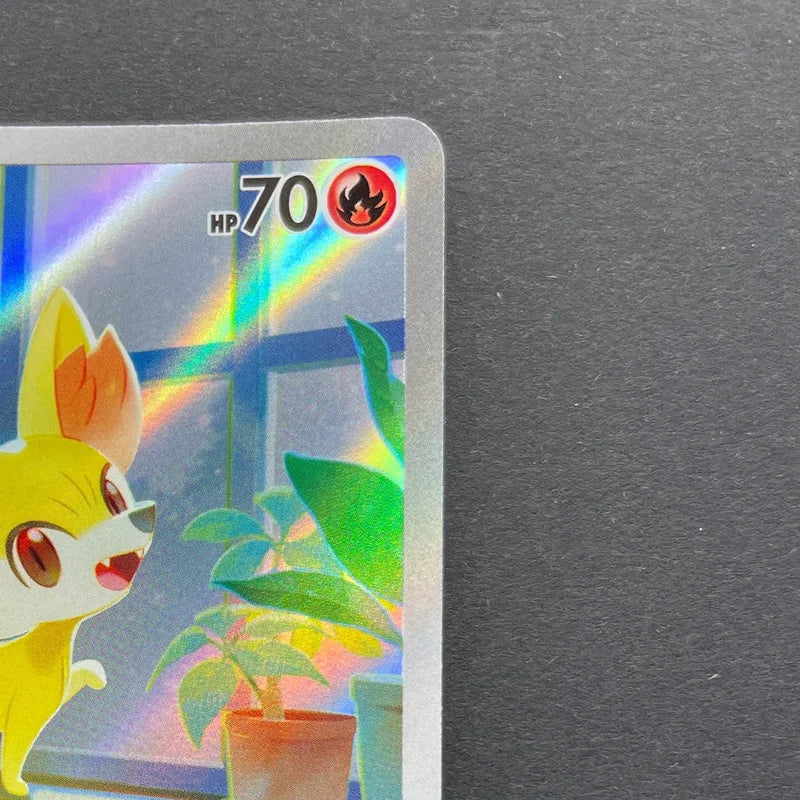 Fennekin AR 085/083 Pokemon card Ninja Spinner M4 (1.NM)