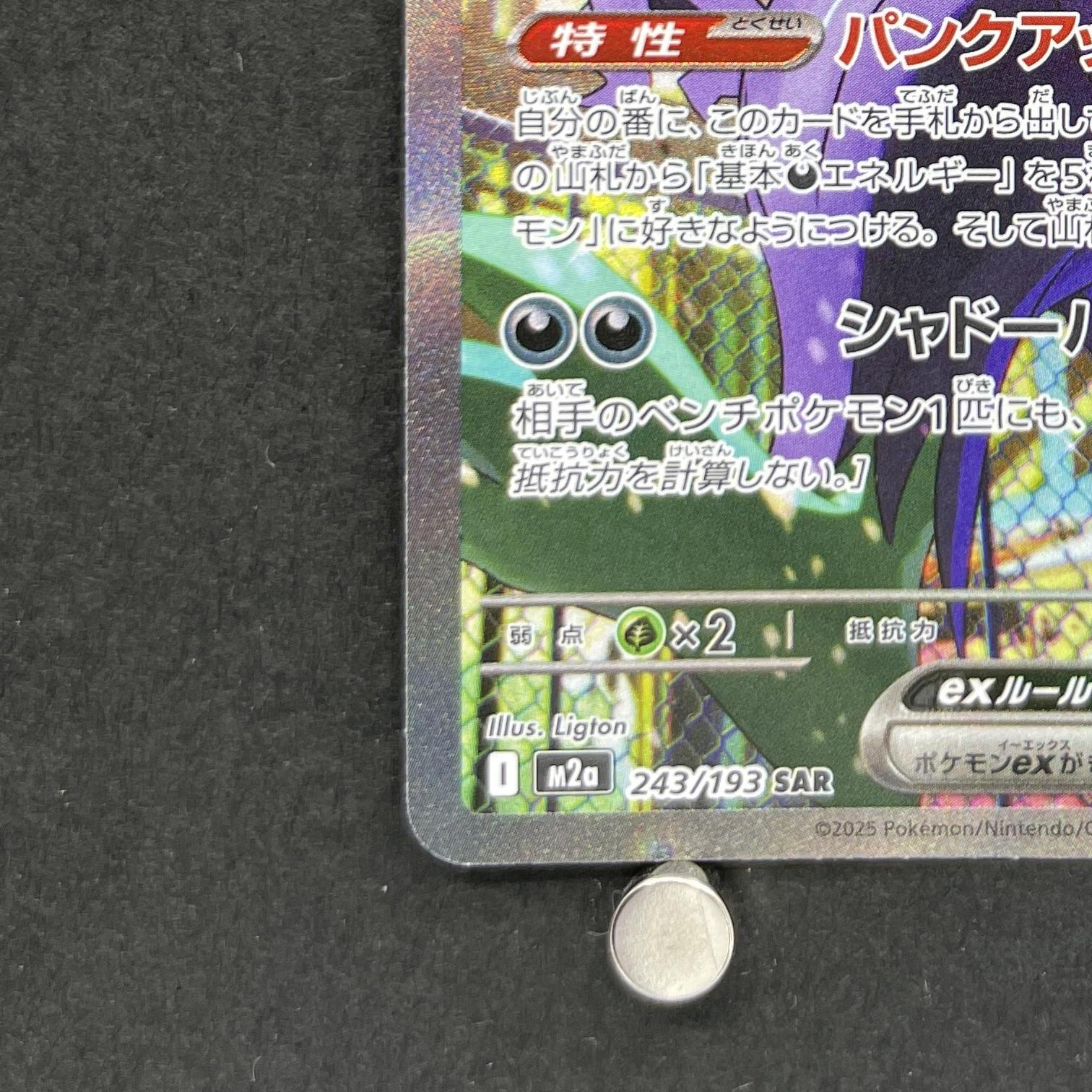 Marnie's Grimmsnarl ex SAR 243/193 Pokemon card Mega Dream ex M2a (1.NM)