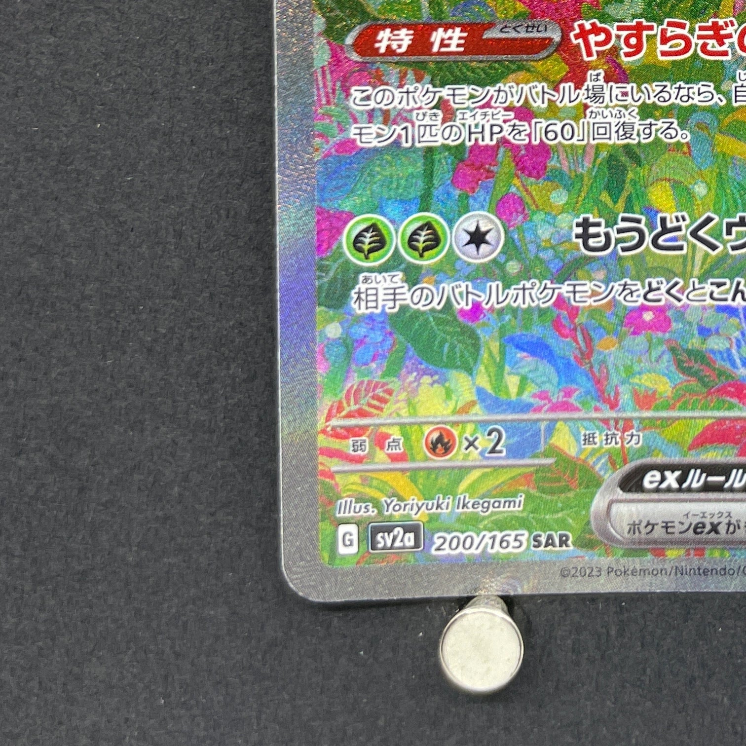 Venusaur ex SAR 200/165 Pokemon card Pokemon 151 sv2a (1.NM)