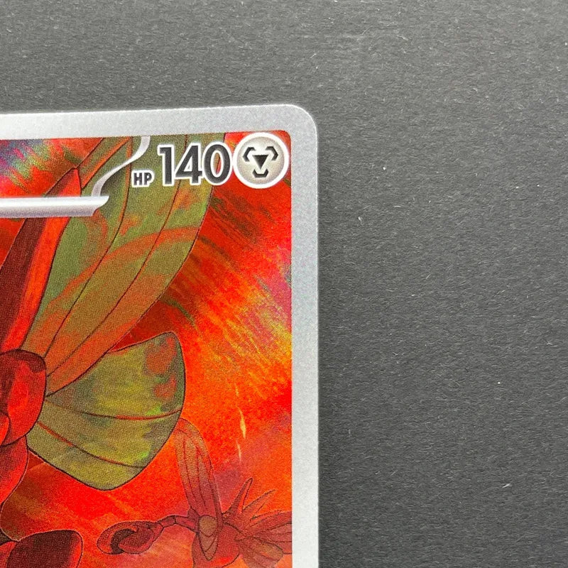 Scizor AR 116/108 Pokemon card Ruler of the Black Flame sv3 (1.NM)