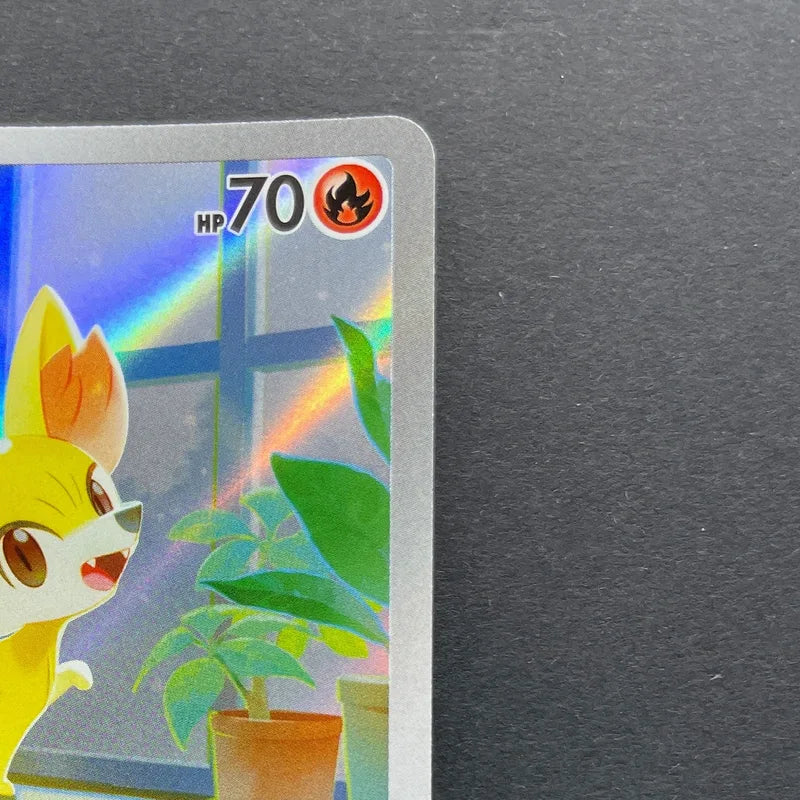 Fennekin AR 085/083 Pokemon card Ninja Spinner M4 (1.NM)