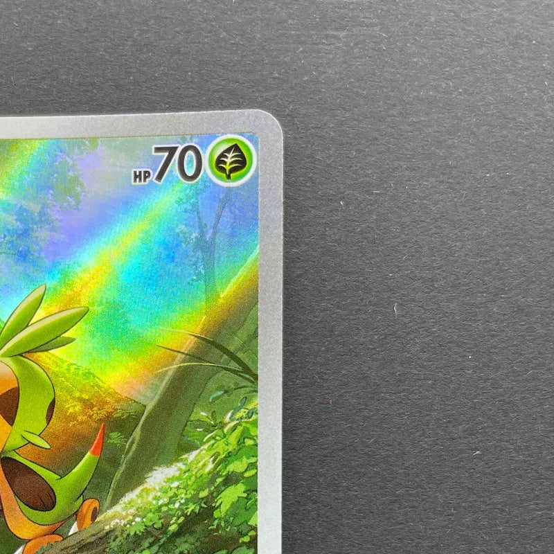 Chespin AR 084/083 Pokemon card Ninja Spinner M4 (1.NM)