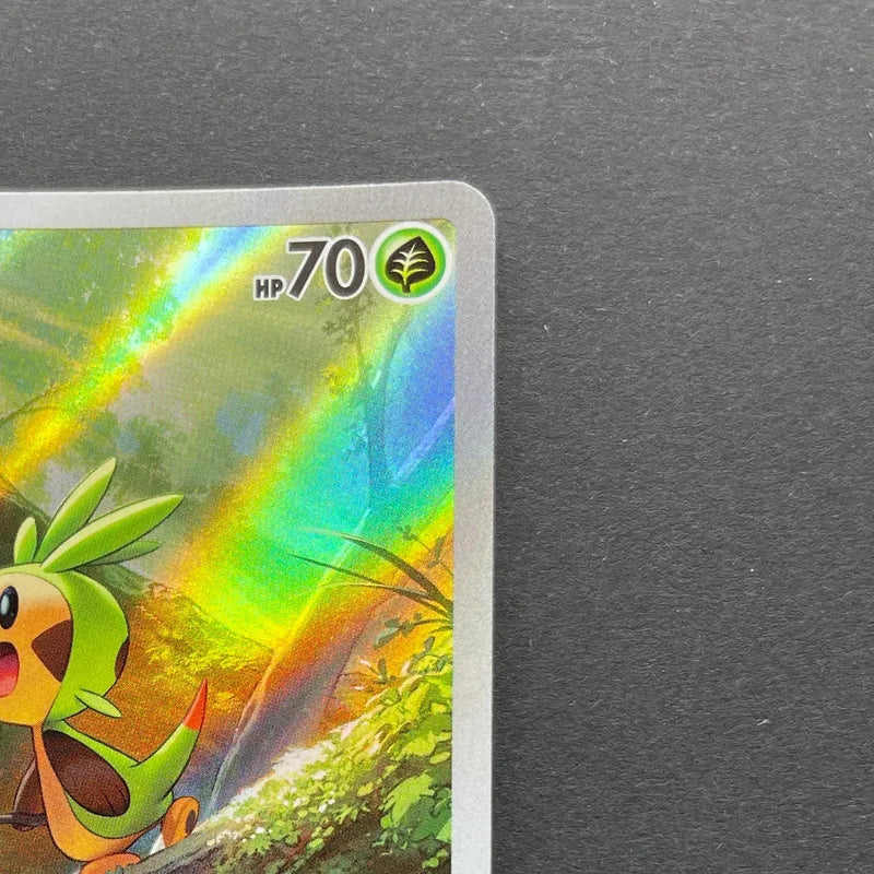 Chespin AR 084/083 Pokemon card Ninja Spinner M4 (2.LP)