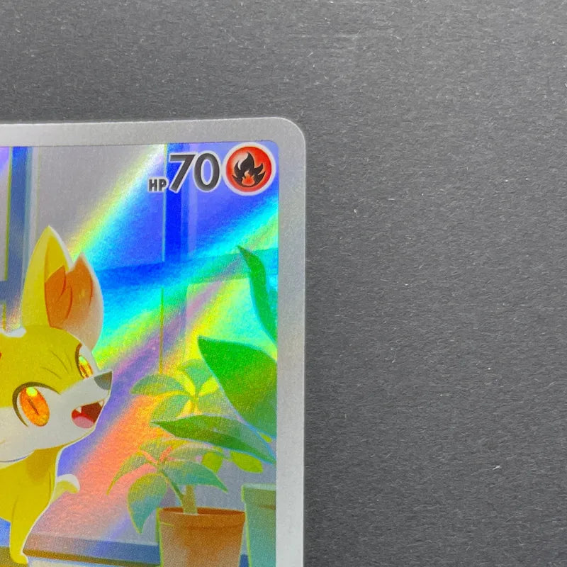 Fennekin AR 085/083 Pokemon card Ninja Spinner M4 (1.NM)