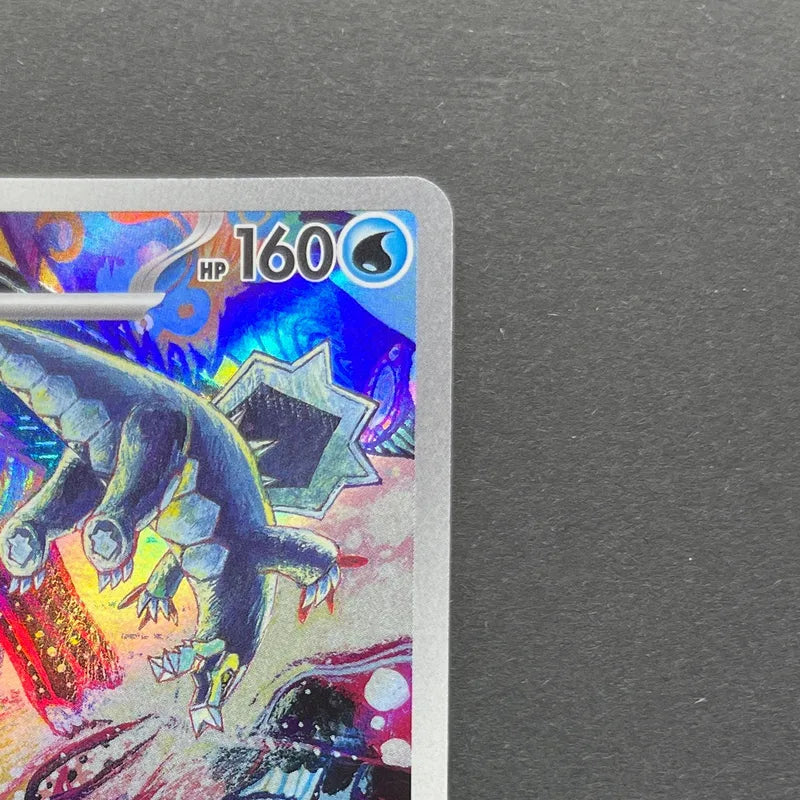 Baxcalibur AR 077/071 Pokemon card Snow Hazard sv2p (1.NM)