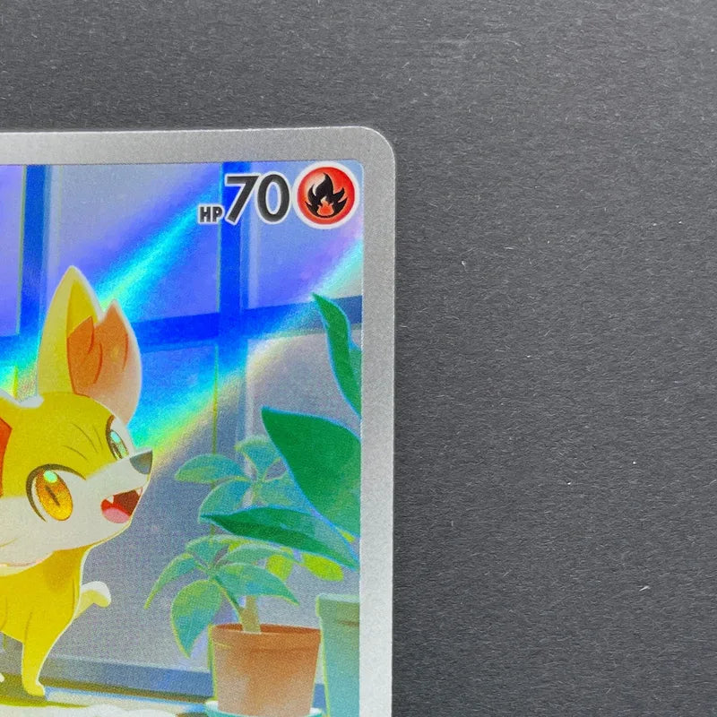 Fennekin AR 085/083 Pokemon card Ninja Spinner M4 (1.NM)