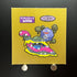 Koffing&Alolan Muk Decochara Seal Sticker bread sticker 200th edition Japanese (2.LP) Scratch - JariseStore
