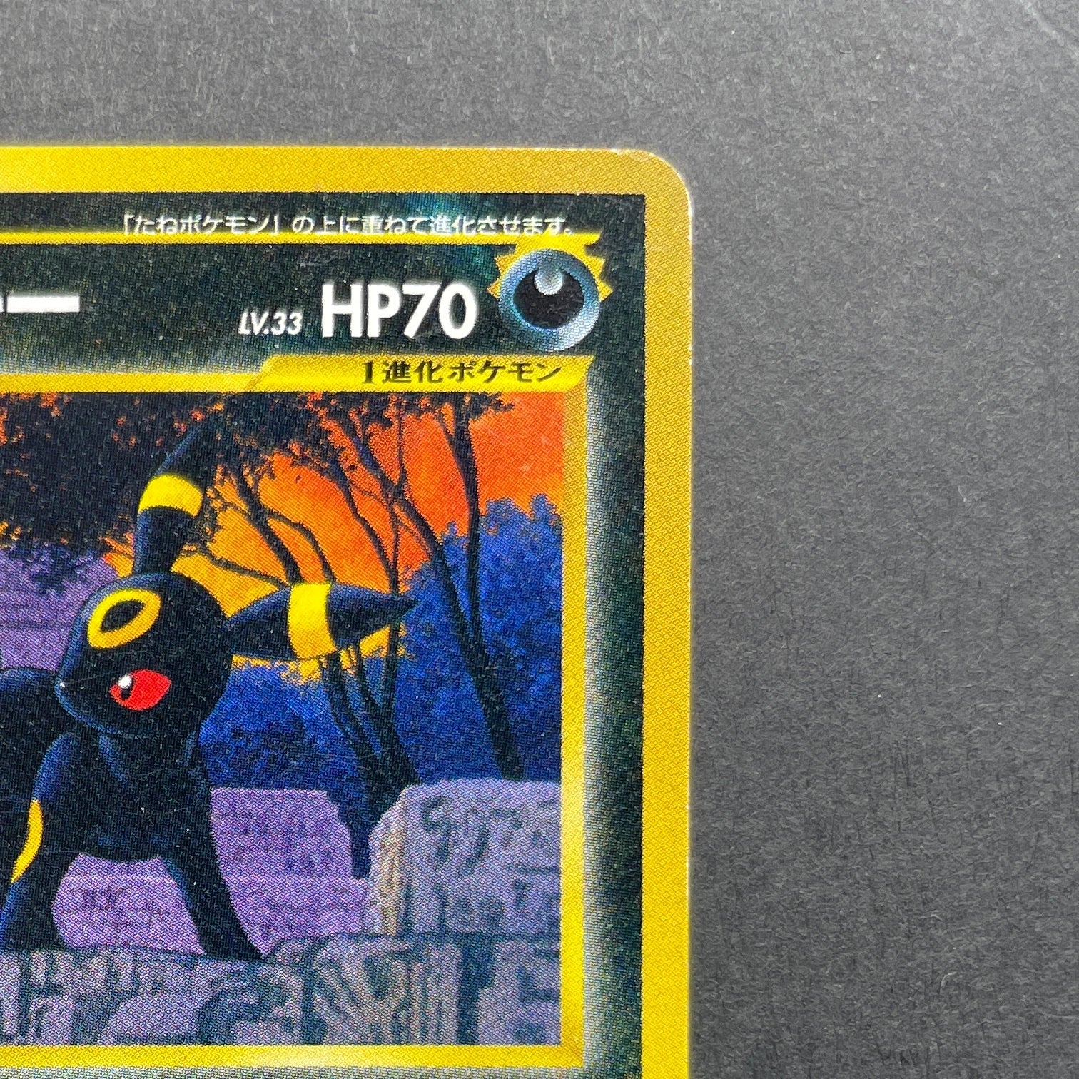 Umbreon No.197 Old Pokemon card (3.MP)