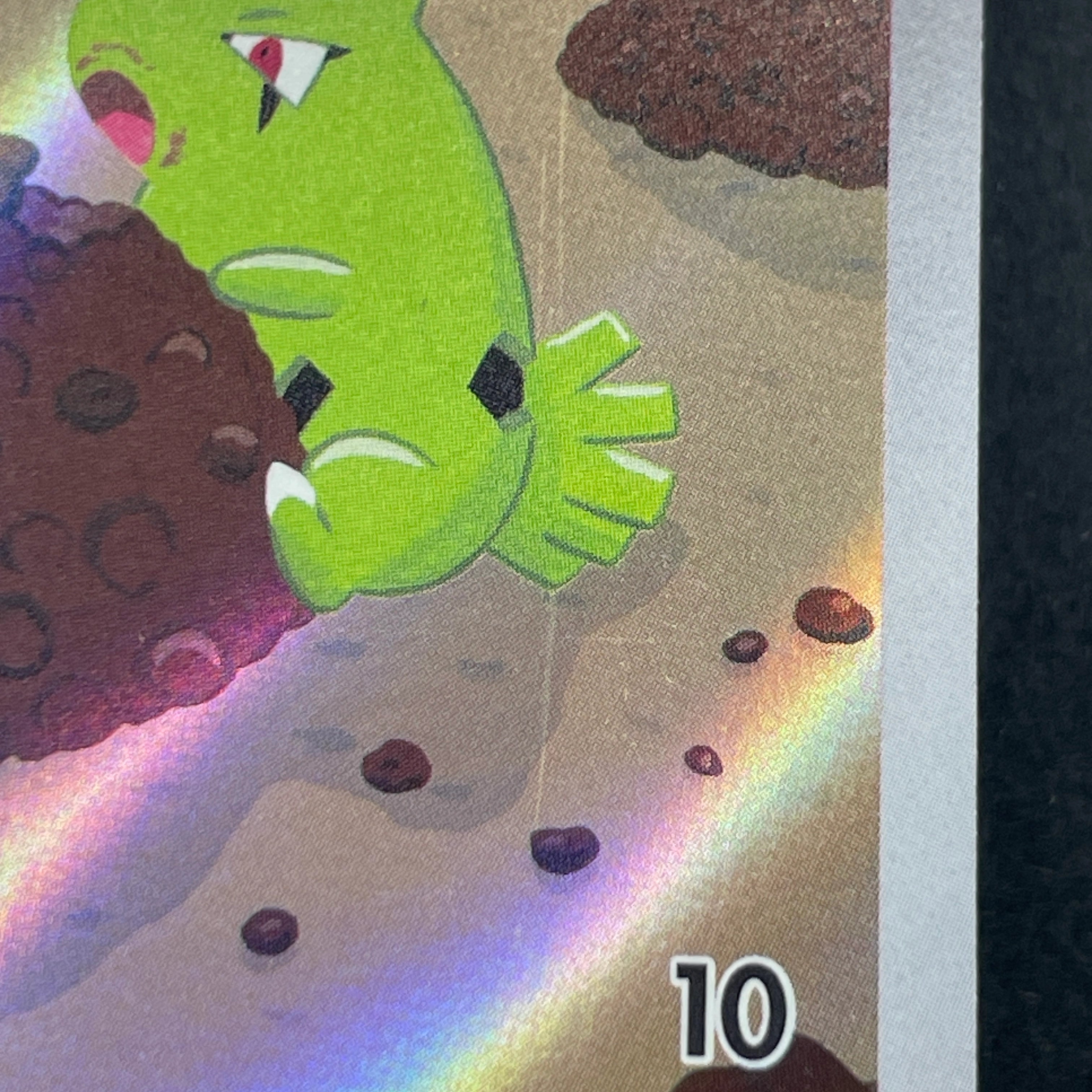 Larvitar AR 114/108 Pokemon card Ruler of the Black Flame sv3 (1.NM)