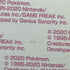 Mew Decochara Seal Sticker bread sticker Pokemon Cafe ReMix Japanese (2.LP) - JariseStore