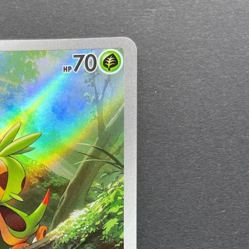 Chespin AR 084/083 Pokemon card Ninja Spinner M4 (1.NM)