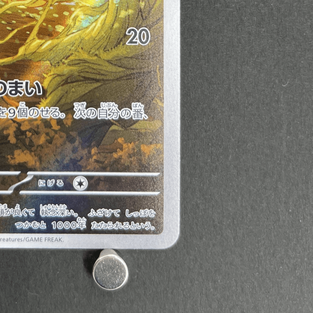Ninetales AR 110/108 Pokemon card Ruler of the Black Flame sv3 (1.NM) - JariseStore