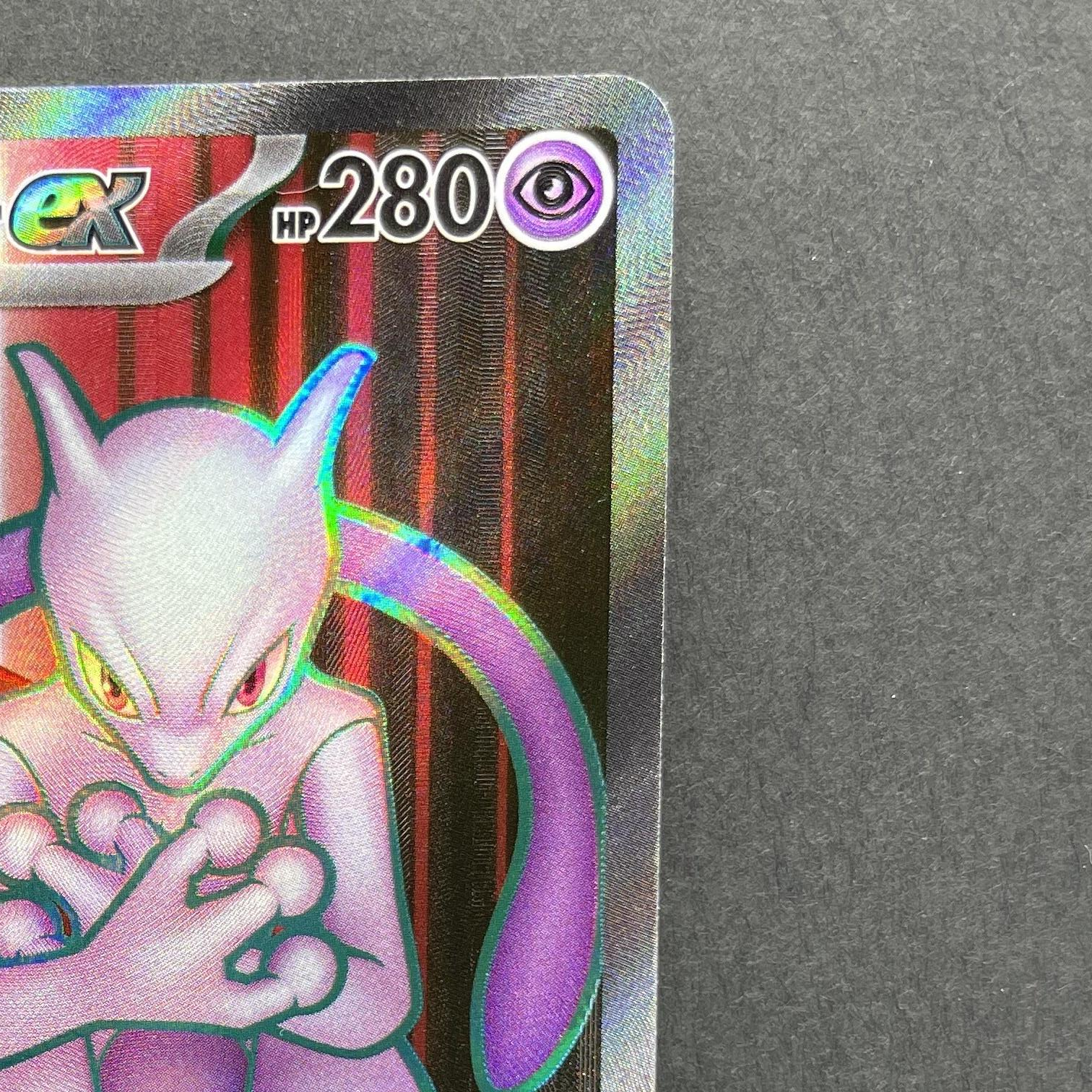 Rocket's Mewtwo ex SR 114/098 Pokemon card The Glory of Team Rocket sv10 (1.NM)