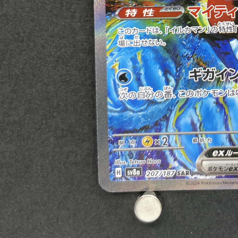Palafin ex SAR 207/187 Pokemon card Terastal Fest ex sv8a (1.NM) - JariseStore