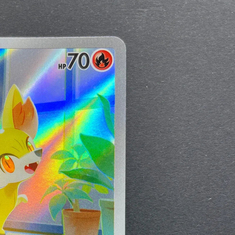 Fennekin AR 085/083 Pokemon card Ninja Spinner M4 (1.NM)