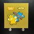 Riolu&Pawmot gold Decochara Seal Sticker bread sticker 200th edition Japanese (2.LP) Scratch - JariseStore