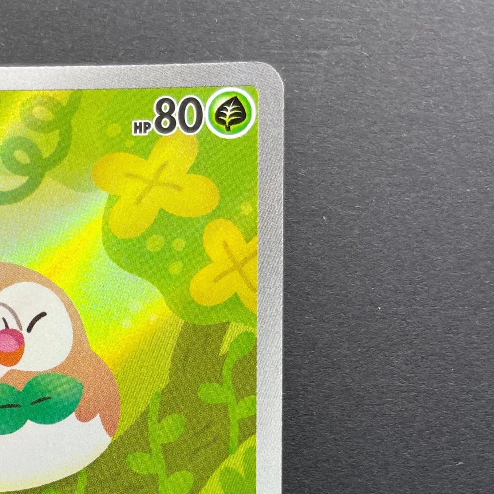 Rowlet AR 082/080 Pokemon card Nihil Zero M3 (1.NM) - JariseStore