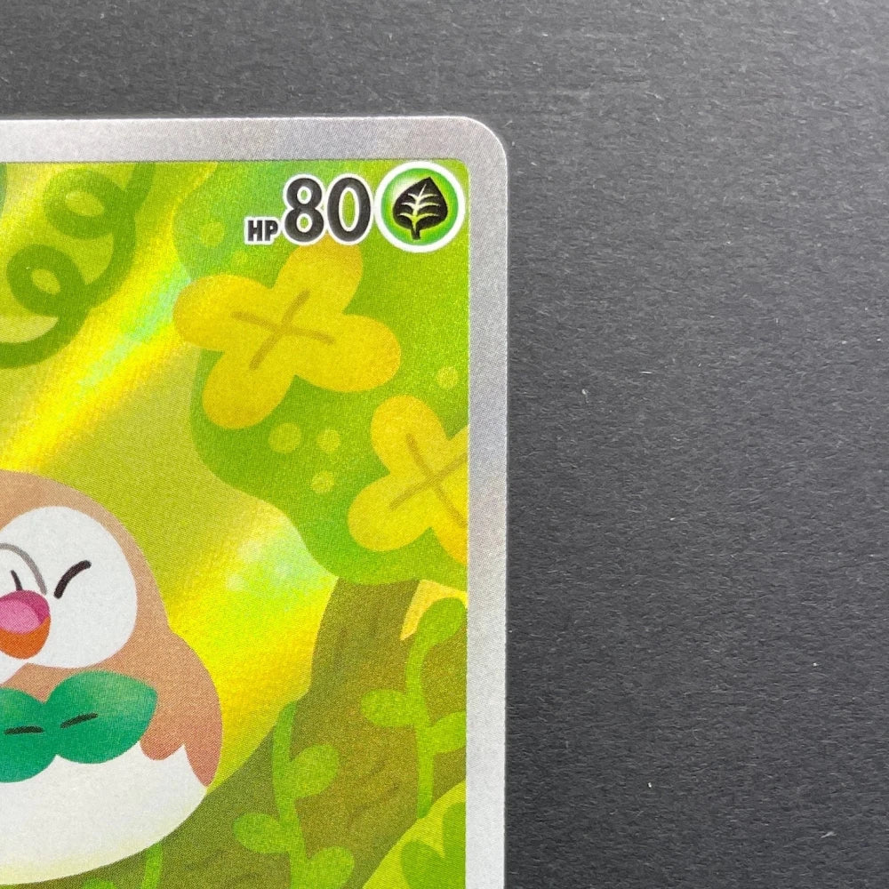 Rowlet AR 082/080 Pokemon card Nihil Zero M3 (1.NM) - JariseStore
