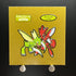 Scizor&Scyther gold Decochara Seal Sticker bread sticker 200th edition Japanese (1.NM) - JariseStore