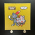 Sneasel&Zorua gold Decochara Seal Sticker bread sticker 200th edition Japanese (2.LP) Scratch - JariseStore