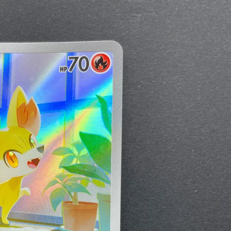 Fennekin AR 085/083 Pokemon card Ninja Spinner M4 (1.NM)