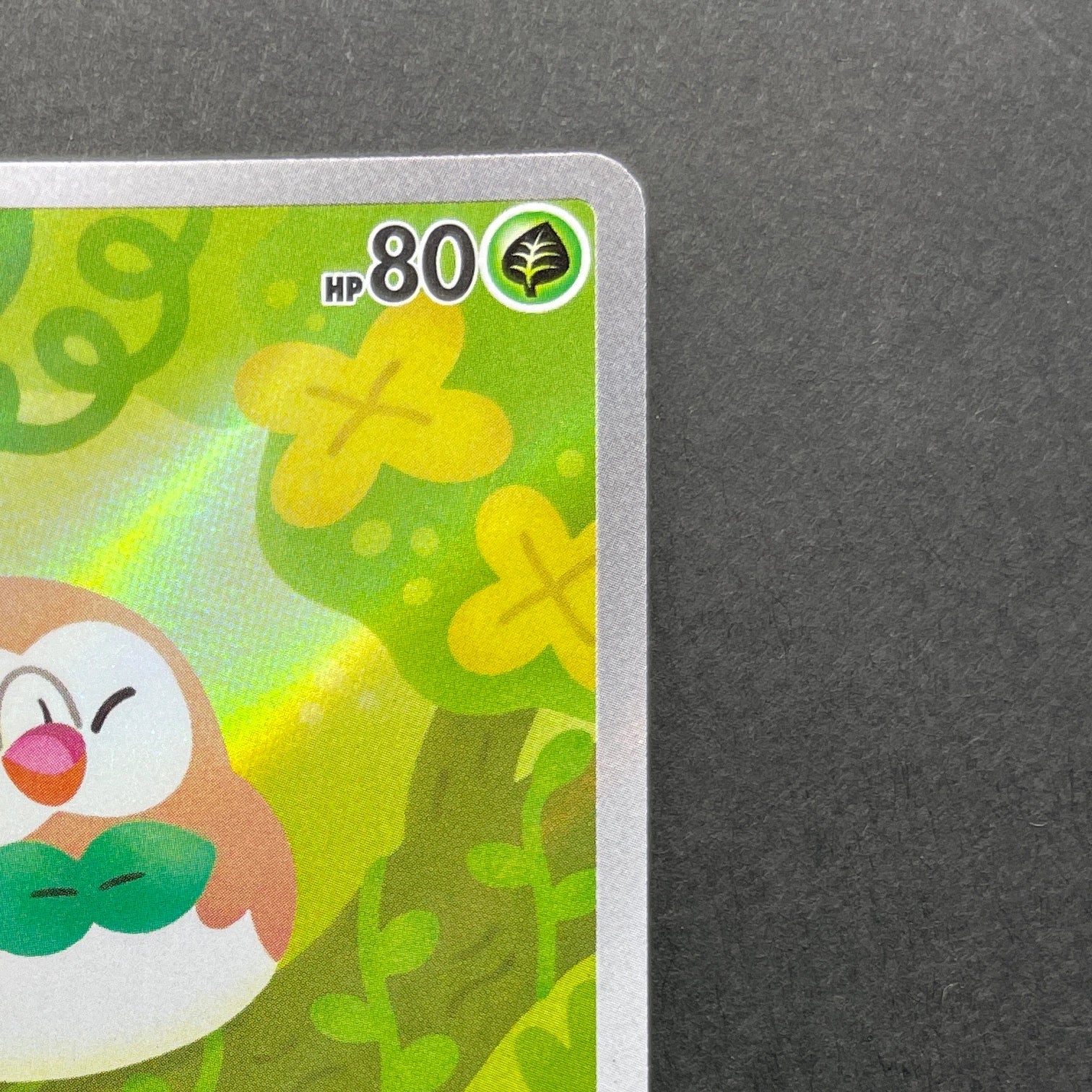 Rowlet AR 082/080 Pokemon card Nihil Zero M3 (1.NM)