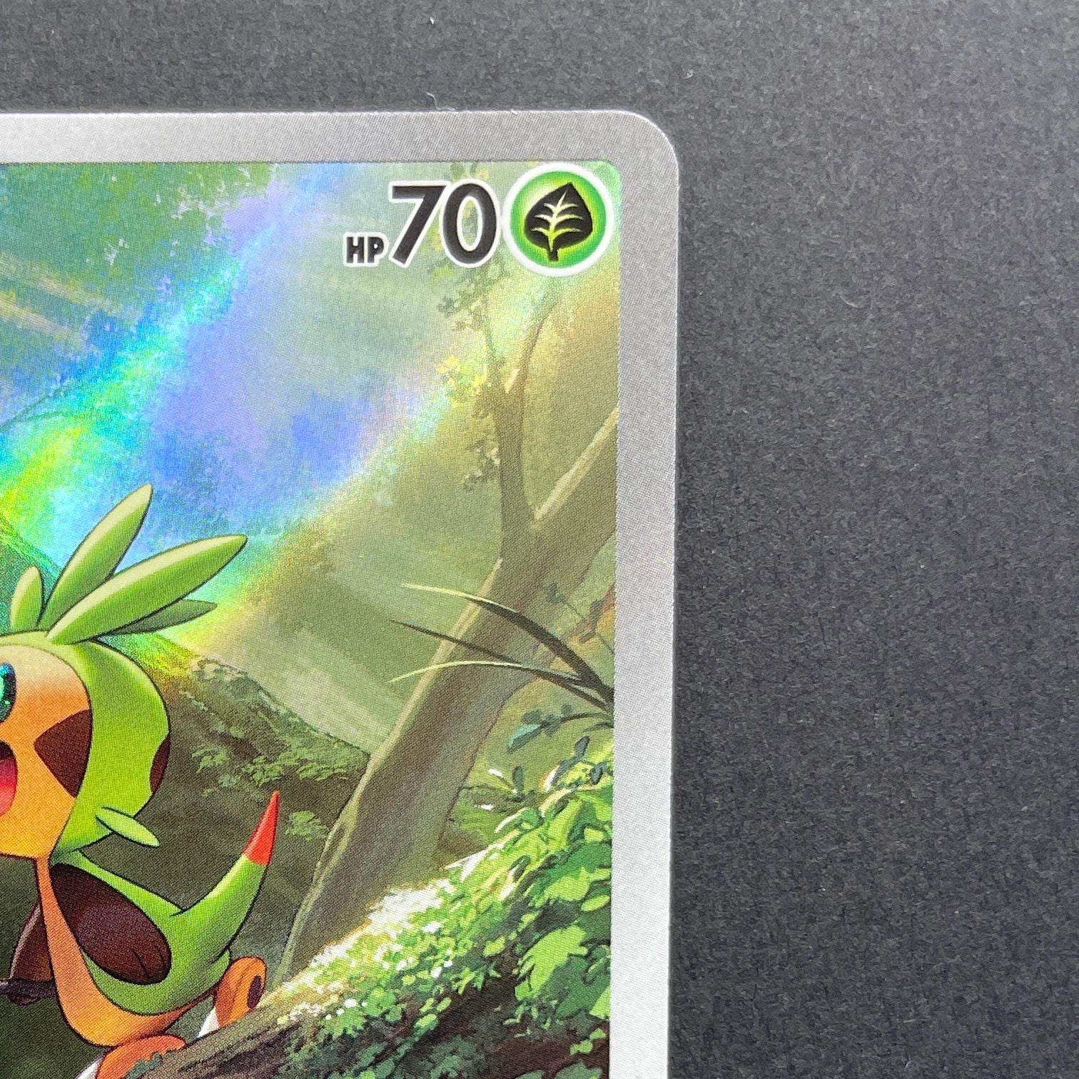Chespin AR 084/083 Pokemon card Ninja Spinner M4 (1.NM)