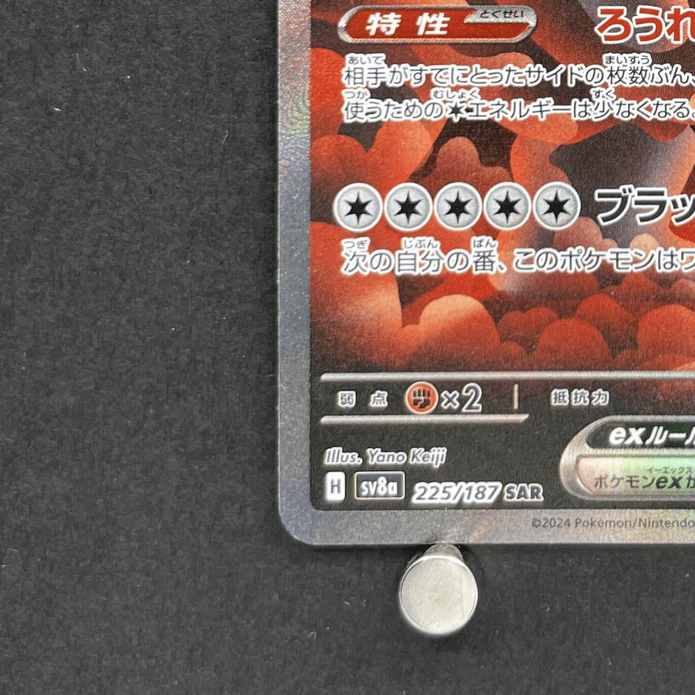Ursaluna (Bloodmoon) ex SAR 225/187 Pokemon card Terastal Fest ex sv8a (1.NM) - JariseStore