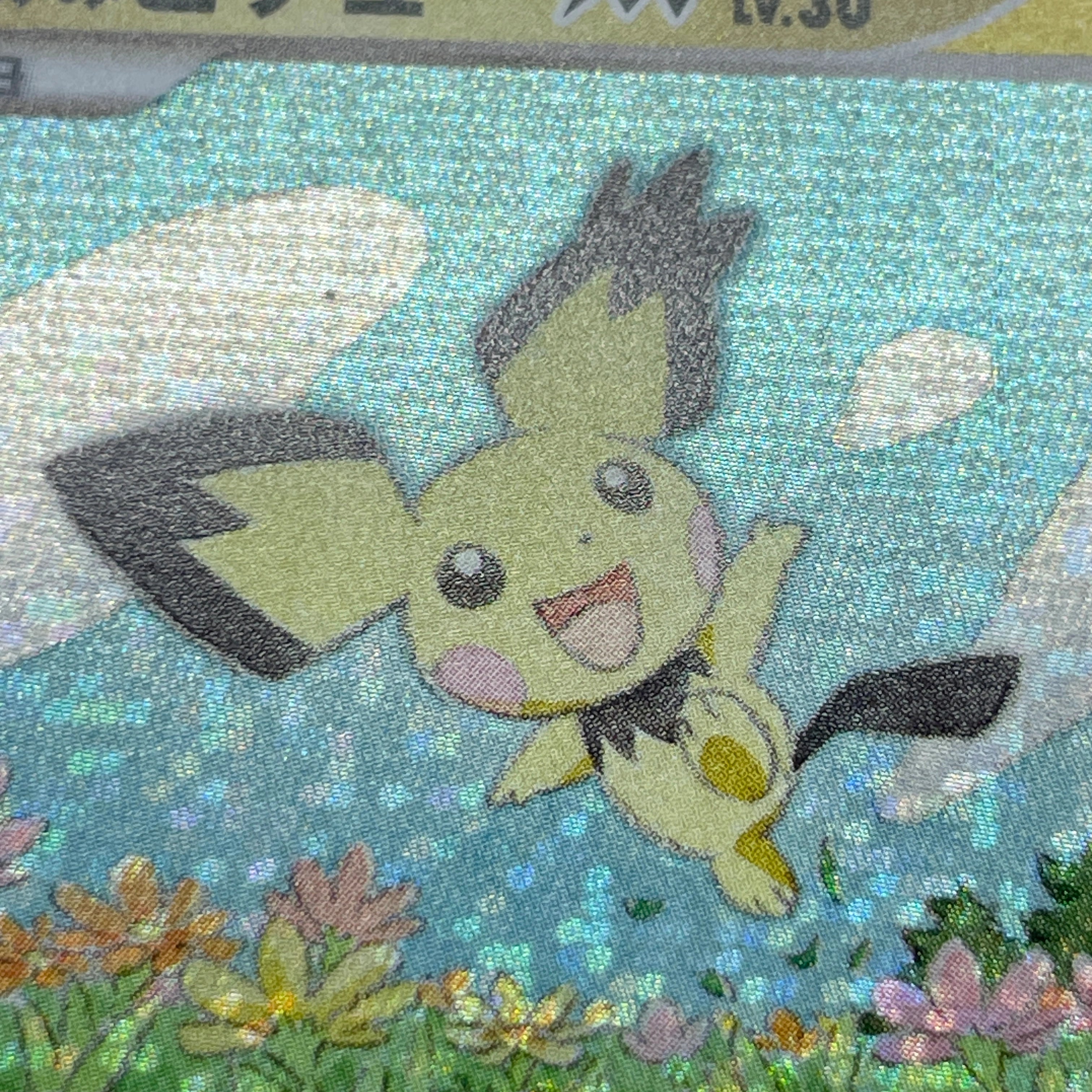 Spiky Eared Pichu M 011/022 Pokemon card Random Pack 2009 Pokemon Arceus: The Jewel of Life Movie Release Commemoration (2.LP)